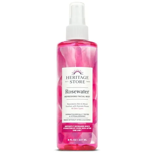 HERITAGE STORE Rosewater Review: Hydrating Face Mist