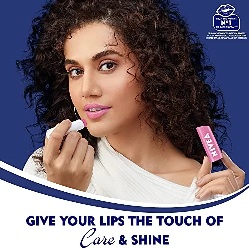 Nivea Lip Soft Rose Blister Pack Review: SPF Tinted Balm image 3