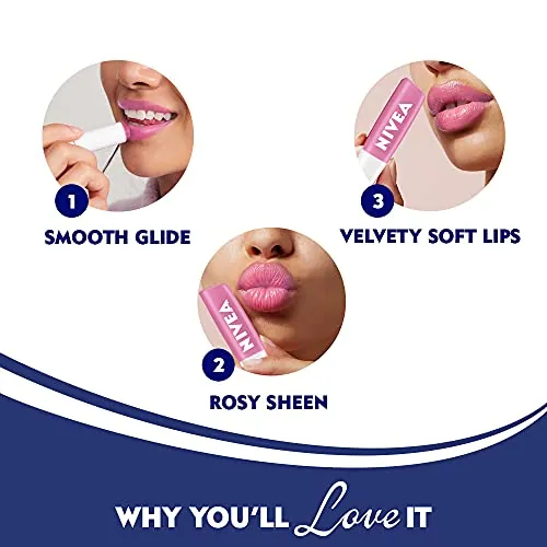 Nivea Lip Soft Rose Blister Pack Review: SPF Tinted Balm image 7