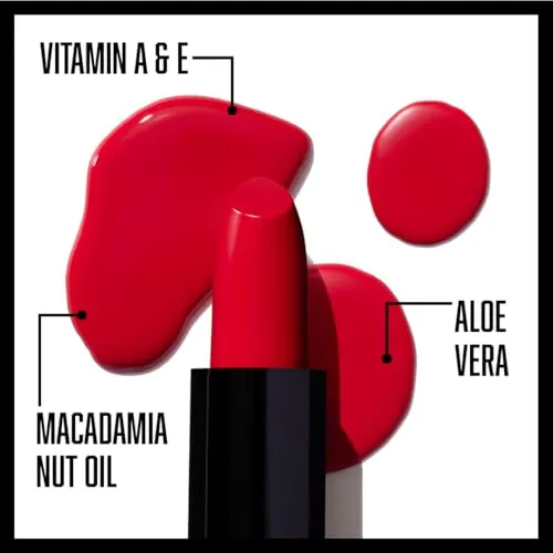 wet n wild Silk Finish Lipstick Review: Dark Pink Frost image 2