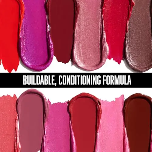 wet n wild Silk Finish Lipstick Review: Dark Pink Frost image 5