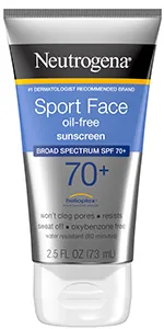 Neutrogena Sport Face Sunscreen SPF 70+ Review image 9