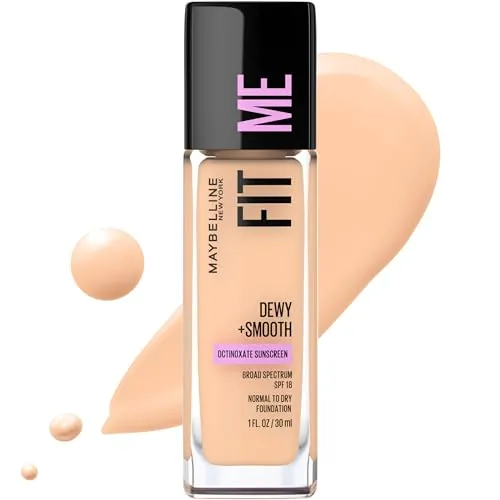 Maybelline Fit Me Dewy + Smooth Foundation Review