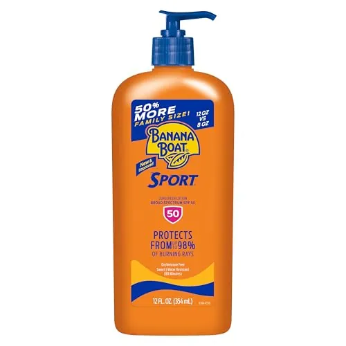 Banana Boat Sport Ultra SPF 50 Sunscreen Lotion Review