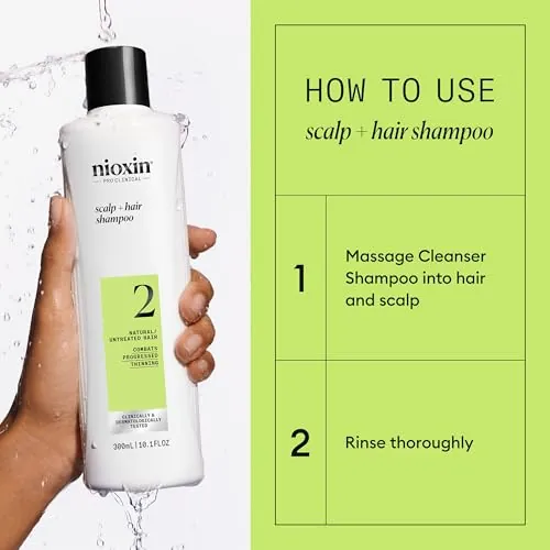 Nioxin System 2 Shampoo Review: Thinning Hair Care image 6