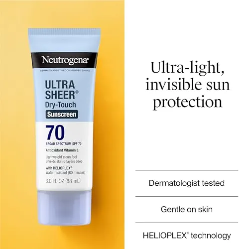 Neutrogena Ultra Sheer Dry-Touch Sunscreen SPF 70 Review image 3
