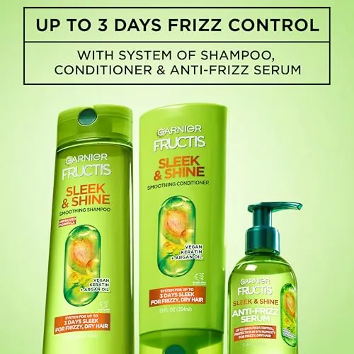 Garnier Fructis Sleek & Shine Anti-Frizz Serum Review image 5