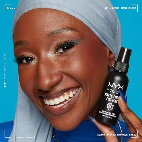 NYX Matte Setting Spray Review: 16HR Makeup Finishing Mist image 6