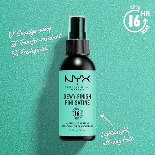 NYX Dewy Setting Spray Review: Long-Lasting Makeup Mist image 3