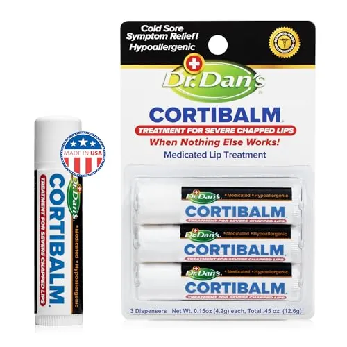 Dr. Dan's CortiBalm Review: Hydrocortisone Lip Balm