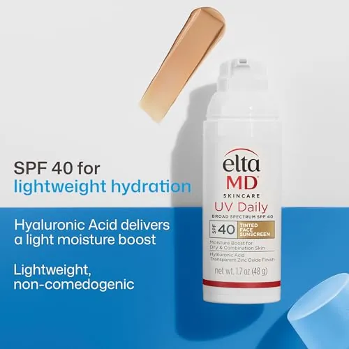 EltaMD UV Daily SPF 40 Review: Tinted Face Sunscreen image 2