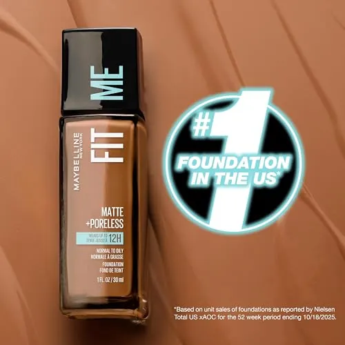 Maybelline Fit Me Matte + Poreless Foundation Review image 4