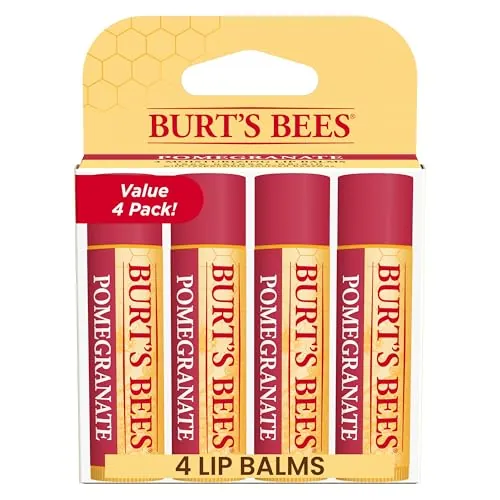 Burt's Bees Pomegranate Lip Balm Review: Tint-Free Balm