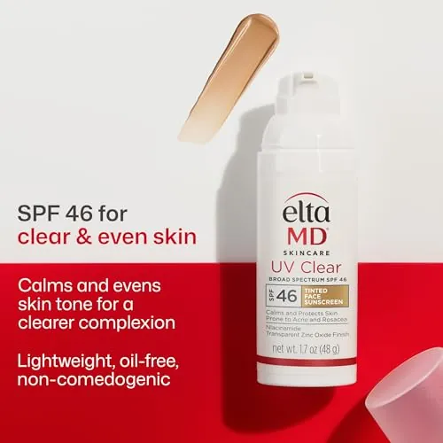 EltaMD UV Clear Tinted Sunscreen SPF 46 Review image 2
