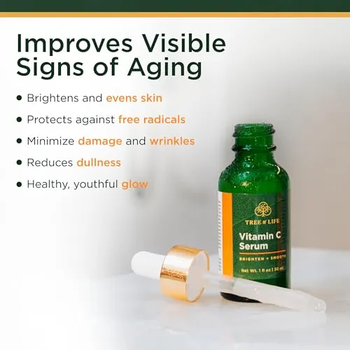 Tree of Life Face Serum Set Review: Vitamin C, Retinol Trio image 5