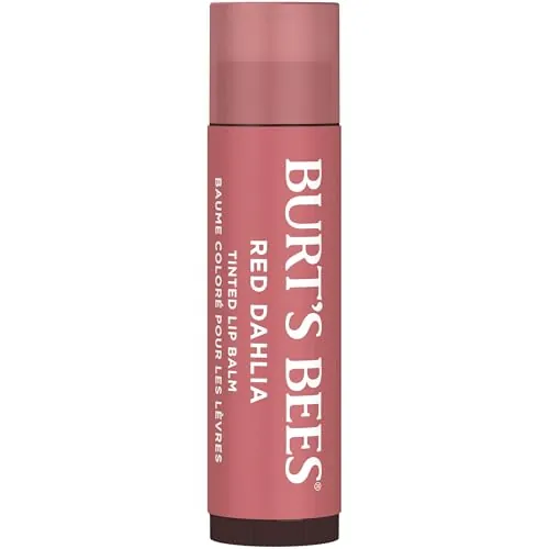 Burt's Bees Red Dahlia Tinted Lip Balm Review image 2