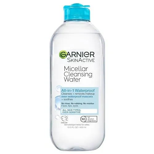 Garnier Micellar Water Review: Waterproof Makeup Remover
