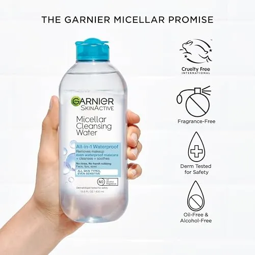 Garnier Micellar Water Review: Waterproof Makeup Remover image 5