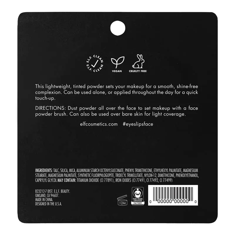 e.l.f. Prime & Stay Finishing Powder Review image 5