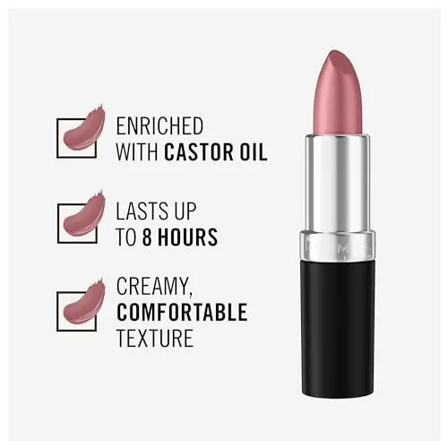 Rimmel Lasting Finish Lipstick 002 Candy Review image 3