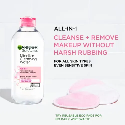 Garnier Micellar Cleansing Water Review: Makeup Remover image 3