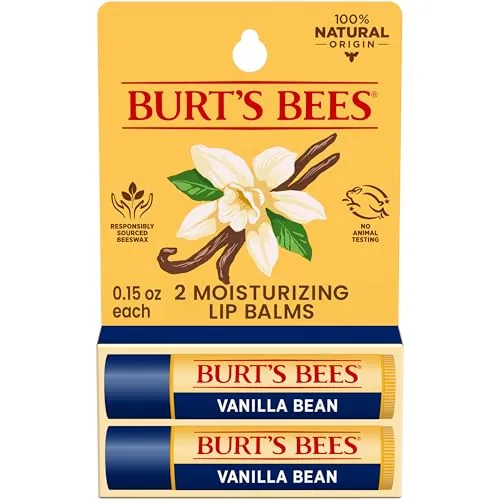 Burt's Bees Vanilla Bean Lip Balm Review
