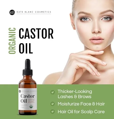 Kate Blanc Cosmetics Castor Oil Review: Hair, Lashes & Skin image 2