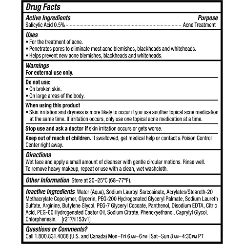 Paula's Choice CLEAR Cleanser Review: Salicylic Acid Face Wash image 5