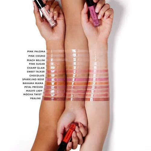 e.l.f. Lip Plumping Gloss Pink Cosmo Review image 3