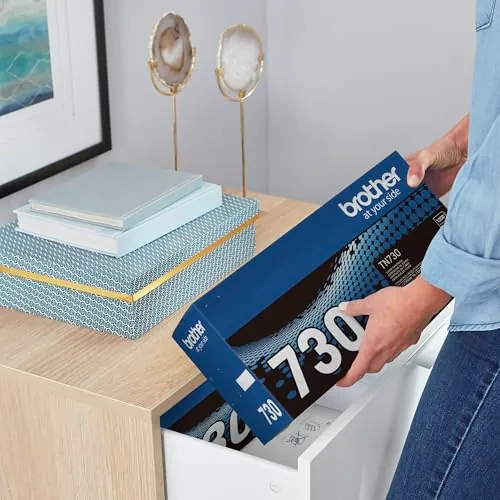 Brother TN730 Toner Cartridge Review: Genuine Black Toner image 4