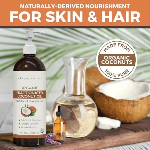 Viva Naturals Fractionated Coconut Oil Review image 2