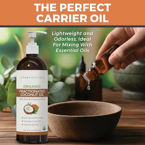 Viva Naturals Fractionated Coconut Oil Review image 3