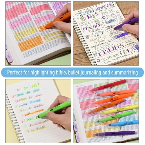 Mr. Pen No Bleed Gel Highlighters Review image 5