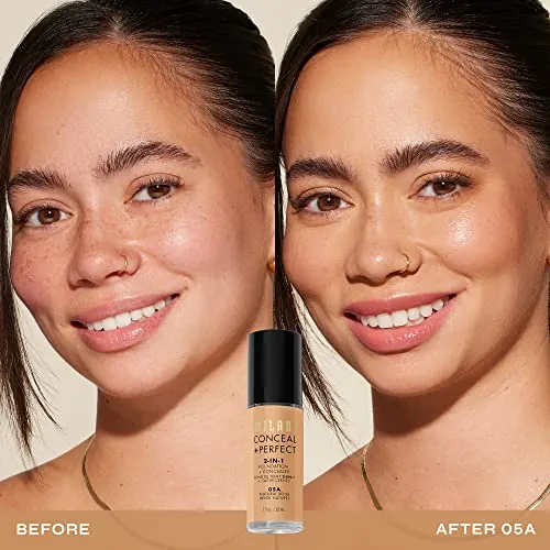 Milani Conceal + Perfect Foundation Review: 05A Natural Beige image 3