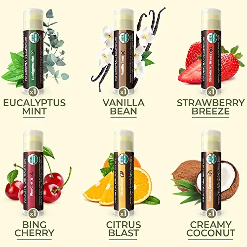 Earth's Daughter USDA Organic Lip Balm 6-Pack Review image 2