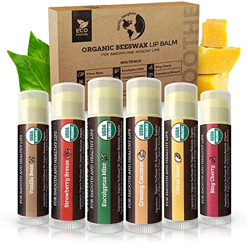 Earth's Daughter USDA Organic Lip Balm 6-Pack Review image 4