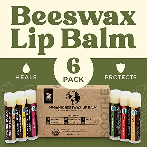 Earth's Daughter USDA Organic Lip Balm 6-Pack Review image 6
