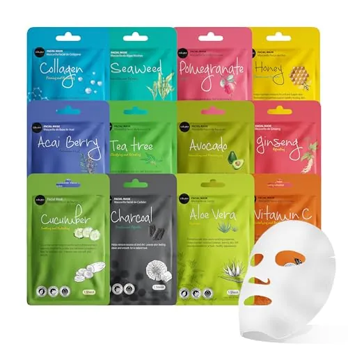 Celavi Essence Sheet Mask Set Review: Hydrating Face Masks