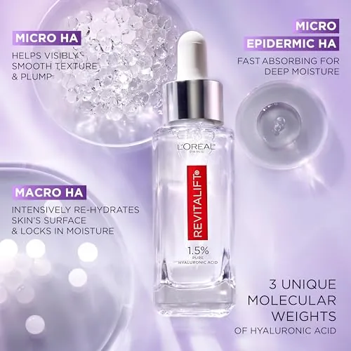 L'Oreal Paris Revitalift Hyaluronic Acid Serum Review image 4