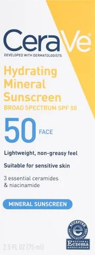 CeraVe 100% Mineral Sunscreen SPF 50 Face Review image 2