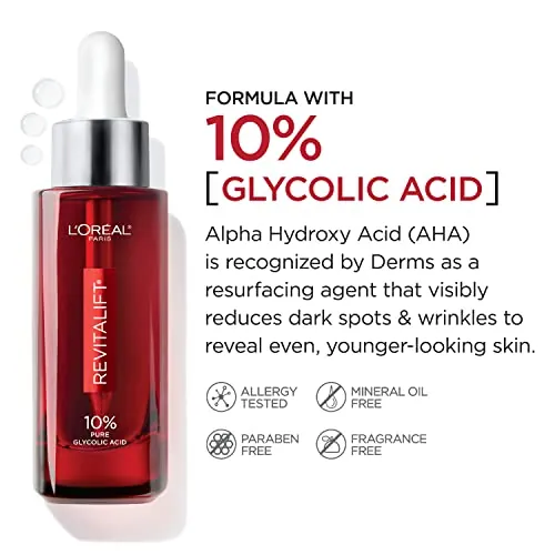 L'Oreal Paris Revitalift 10% Glycolic Acid Serum Review image 3