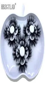 HBZGTLAD MDF-12 False Eyelashes Review: 3D Strip Lashes image 9