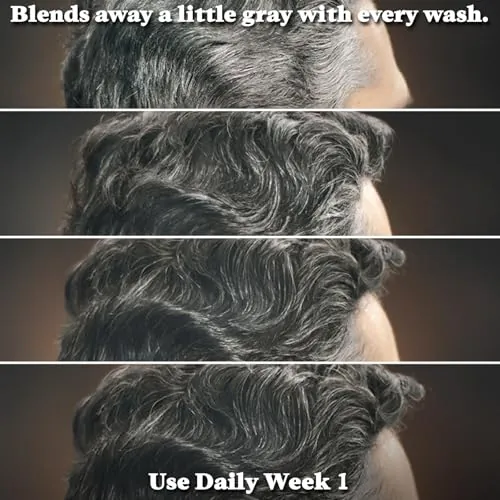 Just for Men Control GX Shampoo Review: Gradual Grey Coverage image 3