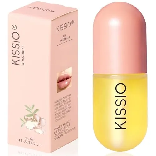 KISSIO Lip Plumper Review: Sheer Plumping Gloss