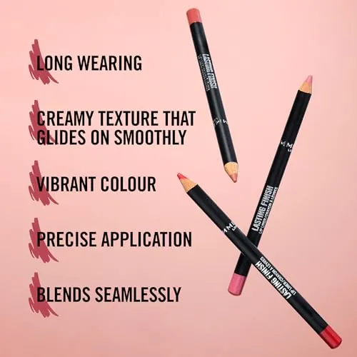 Rimmel Lasting Finish 8HR Lip Liner Cappuccino Review image 3