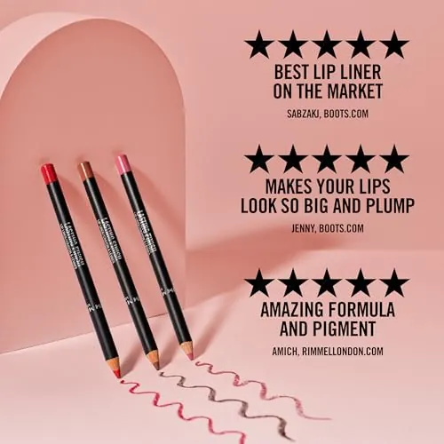Rimmel Lasting Finish 8HR Lip Liner Cappuccino Review image 7