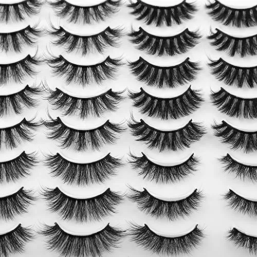 JIMIRE 20 Pairs False Eyelashes Review image 5