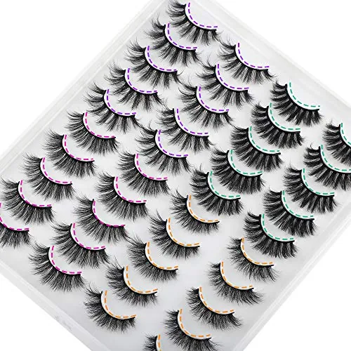 JIMIRE 20 Pairs False Eyelashes Review image 6