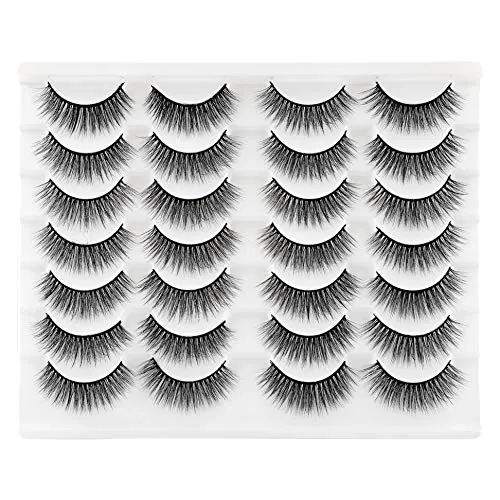 Newcally Lashes Review: Natural Wispy False Eyelashes
