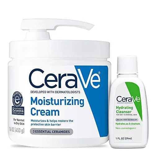 CeraVe Moisturizing Cream & Hydrating Facial Cleanser Review